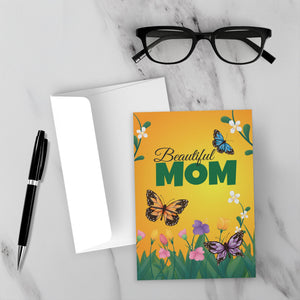 Butterfly Mother's Day Glow - Beautiful Mom - Uplifting Greeting Cards