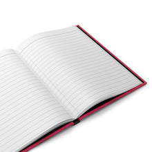 Load image into Gallery viewer, Butterfly Wing Hardcover Journal — Gold &amp; Pink Glam Notebook for Notes &amp; Journaling