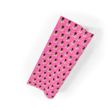 Load image into Gallery viewer, Castle, Crowns &amp; Hearts - African American Woman - Pink Gift Wrapping Paper Roll - Rolled View 2