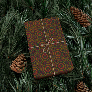 Celebrate Each Day - Abstract Special Occasion Gift Wrapping Paper Roll - Wrapped Gift Sample Photo