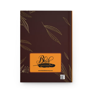 Celebrate Freedom Hardcover Journal - Elegant Black Stationery for Inspirational Writing Back