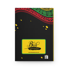 Load image into Gallery viewer, Celebrate Our Freedom - Juneteenth Hardcover Journal - Black Stationery Back