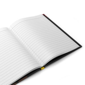 Celebrate Our Freedom - Juneteenth Hardcover Journal - Black Stationery Inside