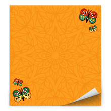 Load image into Gallery viewer, Colors of Africa Butterfly Photo Notepad - Colorful Paper Design - Note Taking - Stationery
