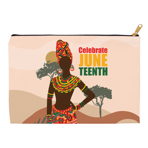 Colors of Africa Celebrate Juneteenth Accessory Bag 1