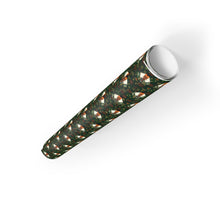 Load image into Gallery viewer, Elevated - African American Woman - Green Gift Wrapping Paper Roll - Rolled View