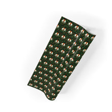 Load image into Gallery viewer, Elevated - African American Woman - Green Gift Wrapping Paper Roll - Rolled View 2