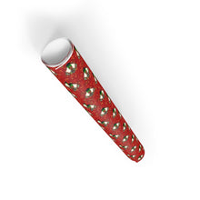 Load image into Gallery viewer, Elevated 2 - African American Woman - Green Gift Wrapping Paper Roll - Rolled View
