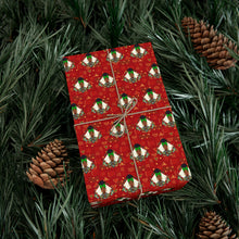 Load image into Gallery viewer, Elevated 2 - African American Woman - Green Gift Wrapping Paper Roll - Wrapped Gift Sample Photo