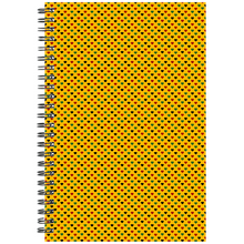 Load image into Gallery viewer, Elevated Colors of Africa Heart Spiral Notebook (Yellow)