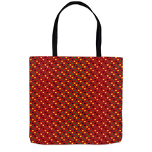 Load image into Gallery viewer, Elevated Colors of Africa Heart Tote Bags (Red)
