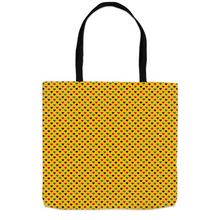 Load image into Gallery viewer, Elevated Colors of Africa Heart Tote Bags (Yellow)
