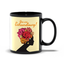 Load image into Gallery viewer, Extraordinary - African American Woman - Coffee Mugs Handle on the Right 2