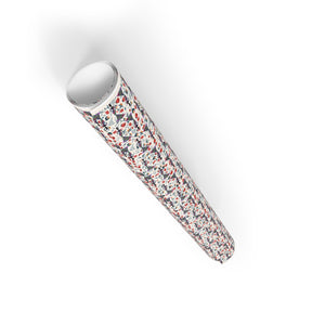 Fancy Gown & Turban - African American Woman - Special Occasion Gift Wrapping Paper Roll - Rolled View