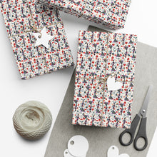 Load image into Gallery viewer, Fancy Gown &amp; Turban - African American Woman - Special Occasion Gift Wrapping Paper Roll - Wrapped Gifts Sample Photo
