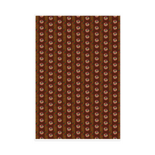 Load image into Gallery viewer, Feeling the Love - African American Woman - Floral Ethnic Gift Wrapping Paper - Front View