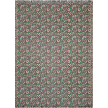 Load image into Gallery viewer, Floral Dreams Cozy Decorative Woven Blankets - 3 Sizes - Home Décor &amp; Gift Giving  