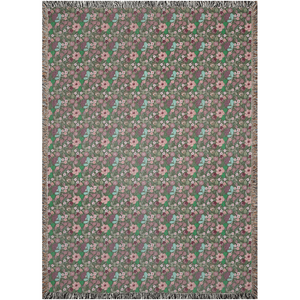 Floral Dreams Cozy Decorative Woven Blankets - 3 Sizes - Home Décor & Gift Giving  