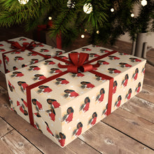 Load image into Gallery viewer, Floral Love - African American Woman - Gift Wrapping Paper Roll - Wrapped Gifts Sample Photo