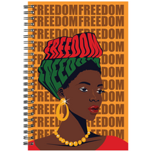 Load image into Gallery viewer, Freedom - Honor &amp; Celebrate Juneteenth Spiral Notebooks 2