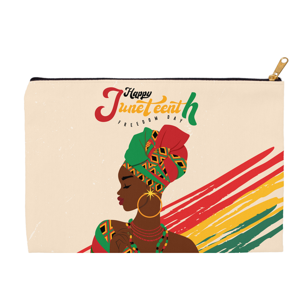 Freedom Day - African American Queen - Accessory Bag 2