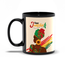 Load image into Gallery viewer, Freedom Day - African American Queen - Juneteenth Coffee Mug Handle on the Left