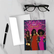 Load image into Gallery viewer, Girls Night Out Girl Squad - African American Women -  Stylish Women - Friendship - Greeting Card