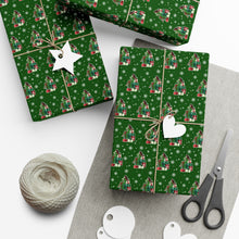 Load image into Gallery viewer, Giving from the Heart - African American Woman Gifts - Christmas Gift Wrap Paper