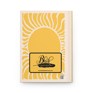 Happy New Year Modern Hardcover Journal – Inspirational Writing Gift Back