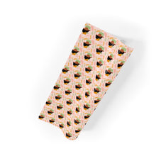 Load image into Gallery viewer, Hat Fancy - African American Woman - Special Occasion Gift Wrapping Paper - Rolled View 2
