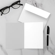 Load image into Gallery viewer, Hat &amp; Tie - Have A Great Father&#39;s Day - Uplifting Dad Cards Front Inside with Sample Background