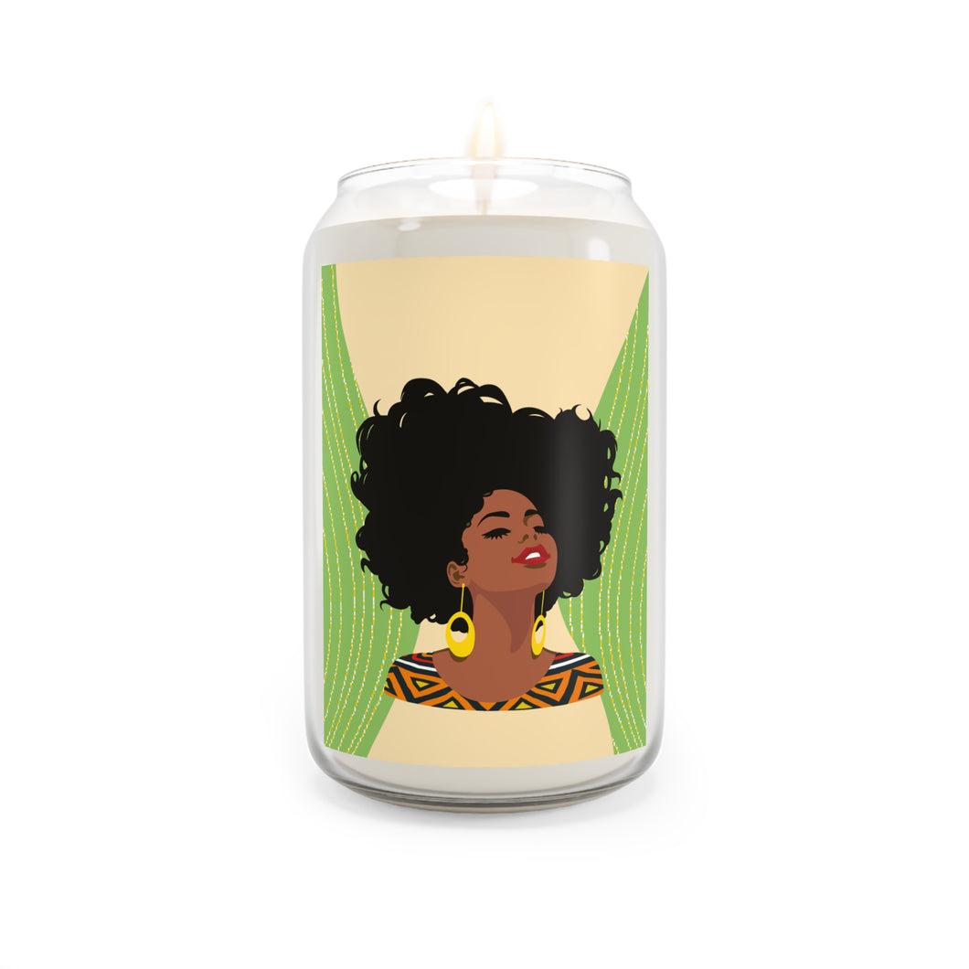 Head High Smiling She Shines Scented Candle - 13.75oz, Afrocentric Aromatherapy 