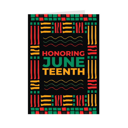 Honoring Juneteenth - African American Card Shop Front