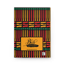 Load image into Gallery viewer, Honoring Juneteenth Celebration Journal, Hardcover Notebook, African American History Back