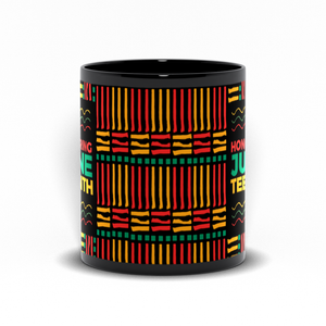 Honoring Juneteenth Coffee Mugs Handle at the Back