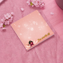 Load image into Gallery viewer, I'm Worth It - African American Woman &amp; Gifts - Afrocentric Pink Notepads - Colorful Stationery