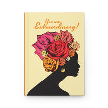 Load image into Gallery viewer, Inspirational Hardcover Journal - You Are Extraordinary! Front