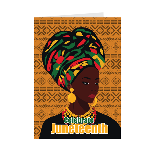 Juneteenth Celebration Greeting Cards Front