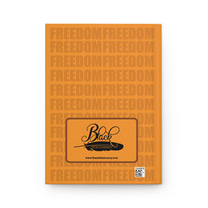 Juneteenth Empowering Freedom Journal - Matte Hardcover with Bold Design Back