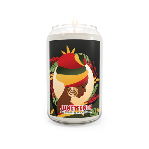 Juneteenth Scented Candle, Celebrate Freedom with Aromas, Home Decor Gift, Self-Care Relaxation 