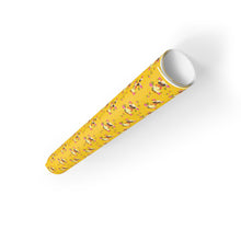 Load image into Gallery viewer, Little Girl Fashionista - African American Kids Gift Wrapping Paper - Rolled View