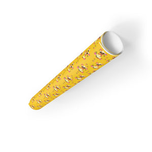 Little Girl Fashionista - African American Kids Gift Wrapping Paper - Rolled View