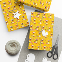 Load image into Gallery viewer, Little Girl Fashionista - African American Kids Gift Wrapping Paper - Wrapped Gifts Sample Photo