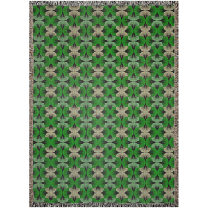 Lucky & Blessed - Cozy Decorative Woven Blankets - 3 Sizes - Home Décor & Gift Giving  