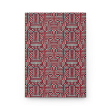 Load image into Gallery viewer, Modern Geometric Hardcover Journal - Stylish Matte Notebook for Creatives Front 