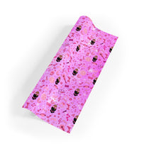 Load image into Gallery viewer, Musical Fun - African American Woman - Gift Wrapping Paper - Rolled View