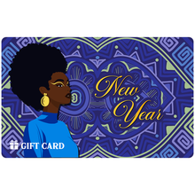 Load image into Gallery viewer, Black Stationery New Year E-Gift Card