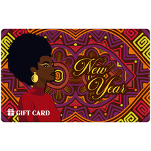 Load image into Gallery viewer, Black Stationery New Year E-Gift Card