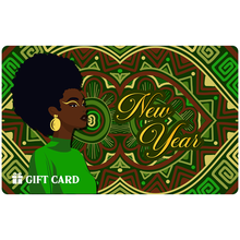 Load image into Gallery viewer, Black Stationery New Year E-Gift Card