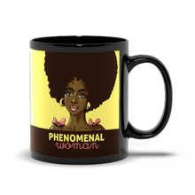 Load image into Gallery viewer, Phenomenal Woman - African American Woman - Coffee Mug Handle on the Right 2